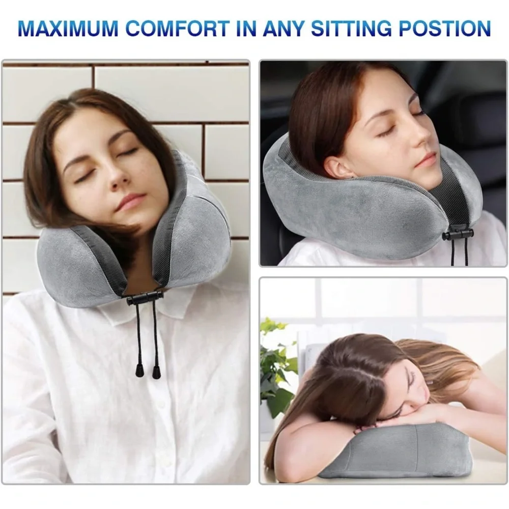 DYD travel pillow with travel bags , sleeping mask , ear plugs